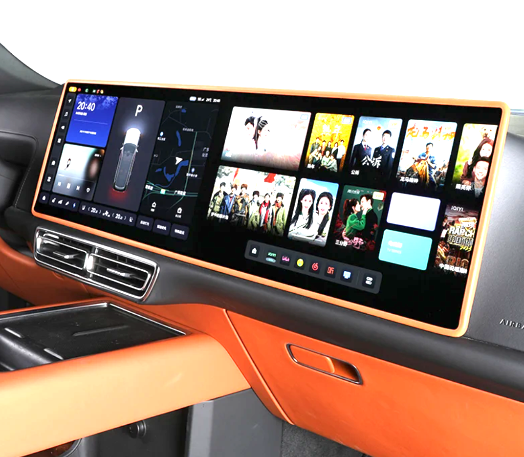 Для Li Lixiang L7 L8 L9 2022 2023, 2024 Защитная силиконовая рамка экранов монитора<br>